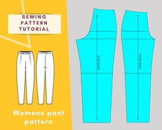 the sewing pattern for women's pants