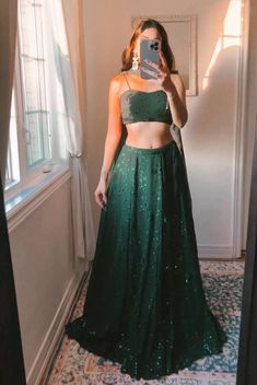 Bottle Green lehenga choli for women, faux Georgette lehenga for women, wedding lehenga for bridesmaid, party wear lehenga, sequence lehenga LEHENGA DETAILS:  Lehenga details Lehenga color: Bottle green Lehenga fabric- faux Georgette Lehenga work -sequins embroidery work with cancan & canvas patta Lehanga flare-3.5 meter flare Lehenga type- semi stitched Lehenga length- 42 Lehenga size- up to 44 Blouse details Blouse fabric-faux Georgette Blouse work- sequins embroidery WORK Blouse type- 0.8meter UN-STITCHED Dupatta details Dupatta fabric-soft butterfly fly net Dupatta work- sequins EMBROIDERED WORK Duptta size- 2.25 meter Weight under-1.5 KG For More Collection Visit : https://etsy.me/41oJEEs Made For : Women Washing Care : Dry Clean only Occasion : Farewell, Traditional, Wedding, Recepti Cheap Green Dupatta For Festive Occasions, Festive Resham Embroidery Skirt, Glamorous Choli With Resham Embroidery, Wedding Skirt With Resham Embroidery, Green Sequined Sharara, Georgette Floor-length Skirt, Glamorous Green Choli With Mirror Work, Wedding Saree Skirt In Georgette, Glamorous Lehenga With Unstitched Blouse For Diwali