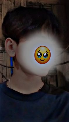 a person with an emoticive expression on their face