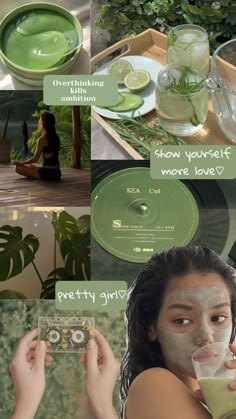 Safe Green Aesthetic, Green Vision Board, Glow Up With Me, Green Motivation, Healthy Girl Aesthetic, Personalized Wallpaper, Motivation Aesthetic, Vision Board Wallpaper, My Property