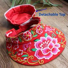 Hmong Women Hat, Preserved Flowers, Fresh Cut Flowers, Embroidered Hats, Fresh Cut, Cheap Fashion, Ethnic Style, Cute Bags, Embroidered Design