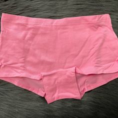 Nwot Pink Cotton Boy Short Panties. Basic Stretch Boxer Briefs For Summer, Fitted Pink Boxer Briefs For Summer, Fitted Boxer Briefs For Loungewear, Fitted Basic Boxer Briefs For Loungewear, Stretch Summer Boxer Briefs For Daywear, Summer Pink Boxer Briefs, Basic Stretch Boxer Briefs For Loungewear, Seamless Stretch Cotton Pajama Shorts, Pink Stretch Seamless Sleepwear