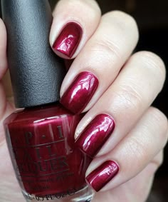 Opi Bagota Blackberry, Opi Bogota Blackberry Gel Nail Polish, Bogota Blackberry Opi Gel, Bogota Blackberry Opi, Blackberry Nails, I Love Nails