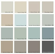 the different shades of gray paint