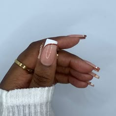 Classy Nude Nail Designs 2024, Pink Nails Gel, Acrylic Nails Red, White And Green Nails, Acrylic Nails Square, Neutral Nail, Fall Acrylic, Brown Acrylic