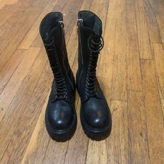 Excellent Condition, Authentic Rick Owens Signature Style Army Combat Boots. On Rick Owens Website This Shoes Currently Listed $1,188. Size 35,5 Can Fit In 6,5 . Made In Italy Army Combat Boots, Rick Owens Shoes, Army Boots, Moto Boots, Rick Owens, Signature Style, Fit In, Combat Boots, In Italy