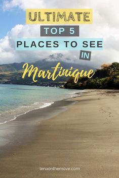 the beach with text overlay saying ultimate top 5 places to see in marriage