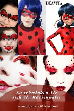 Miraculous Ladybug Chat Noir, Lipsense Lip Colors, Ladybug Birthday Party, Tutu Party, Kids Face Paint, Face Art Makeup, Ladybug Birthday, Simple Face, Face Painting Designs