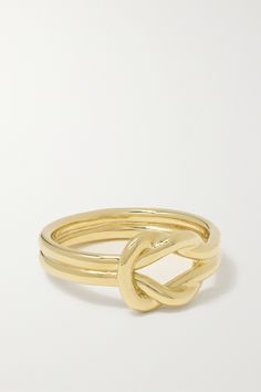 Anita Ko's ring is intricately molded into the shape of a knot - a common symbol of love and unity. It's cast from polished 18-karat gold with a double band design. It will make the perfect anniversary gift. Anita Ko, Band Design, Knot Ring, Love Symbols, Net A Porter, Rose Gold Ring, Jewellery And Watches, Gold Ring, Anniversary Gift