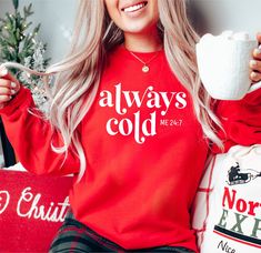 Holiday Sweatshirts, Gingerbread Bakery, Christmas Crewneck Sweatshirt, Cricut Shirts, Christmas Clothing, Womens Christmas Shirts, Christmas Hoodie, Silhouette Ideas, Tshirt Ideas