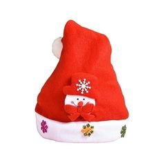 Christmas Hat, Plush Ball Snowflakes Decor Santa / Elk / Snowman Pattern Funny Red Cap Costume Prop Friendly Tips: 1. Please kindly allow a 2-3% difference according to manual measurement. 2. Please check the measurement chart carefully before you buy the item. (1 inch = 2.54 cm). 3. Please note that a slight color difference should be acceptable due to the light and screen. Thanks. Specifications: Material: Cloth Color: Red Suitable Age: Adult Size: 28 * 41 cm / 11.02 * 16.14" Package Contents: Funny Christmas Hats, Baby Christmas Hat, Christmas Photo Booth Props, Family Christmas Dinner, Adult Party Decorations, Christmas Santa Gifts, New Years Hat, Christmas Hats, Kids Christmas Party