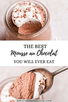 the best mousse au chocolate you will ever eat