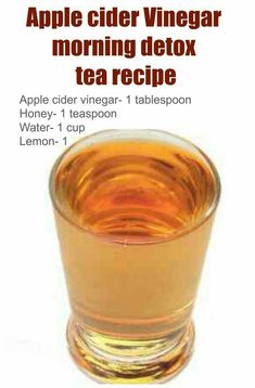 Apple Cider Vinegar Morning, Detox Tea Recipe, Kidney Detox, Big Pharma, Tea Recipes, Apple Recipes, Side Effects