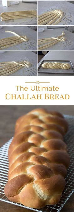 the ultimate chalai bread is cooling on a wire rack and ready to be baked