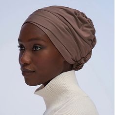 Under Scarf, Muslim Hijab, Navy And Khaki, Turban Hat, Royal Style, Turbans, Free Hair, Muslim Women