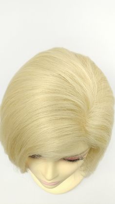 "100% Premium European Remy human hair medical-grade full cranial prosthesis that allows for the absolute best realistic scalp presentation and hair quality. This fully hand tied prothesis is lined with soft silicone which comfortably adheres and sticks to thinning or bald scalp surfaces which fits the needs of those undergoing cancer treatment or alopecia. Can also be comfortably worn as a regular wig for those not experiencing hair loss in which case the silicone will not stick to one's own ha Hair Quality, Long Layers, Blonde Wig, Light Blonde, Remy Human Hair, Synthetic Wigs, Color Shades, Human Hair Wigs, Soft Silicone