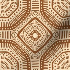 a brown and white background with an intricate design on the bottom half of the image