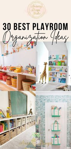 the best playroom organization ideas for your child's bedroom and nursery room in one place