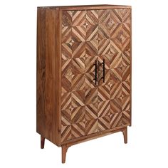 Gabinwell Accent Cabinet Ash-A4000267 Solid Wood Armoire, Interior Shelves, Ashley Furniture Homestore, Accent Doors, Accent Cabinet, Modern Accents, Wood Light, Wood Patterns, Composite Wood