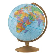 an image of a globe on a stand