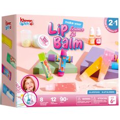 PRICES MAY VARY. DIY Lip Balms: With this kit, kids can create 6 high-quality, personalized lip balms and 6 lip glosses. They can choose from multiple flavor and colors, and use included stickers to label their creations. This fun and engaging craft allows kids to make gifts for friends or keep their custom balms for themselves. Complete Craft Kit: The kit provides everything needed to make 6 lip balms and 6 lip gloss. It includes 3 colorings, 5 scents, 6 lip blam tubes, 6 lip gloss tubes and va Lip Gloss Making Kit, Real Makeup Kit For Kids, Kids Lip Gloss Ring, Nail Polish Kit For Kids, Personalized Lip Balm, Makeup Kit For Kids, Diy Lip Gloss, Diy Lip Balm, Crayola Crayons