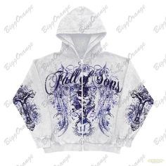 SPECIFICATIONS Brand Name: Maramalive™ Origin: Mainland China CN: Guangdong Decoration: Printing Age: Ages 25-35 Years Old Material: COTTON Material: POLYESTER Thickness: Wool Liner Elasticity: High Stretch Sleeve Style: regular Hooded: Yes Fabric Type: Broadcloth Pattern Type: Print Style: Office Lady Fit Type: LOOSE Sleeve Length(cm): Full Season: Autumn/Winter Release Date: Autumn 2022 Clothing Patterns: LOOSE Gender: WOMEN Clothing Length: regular Item Type: HOODIES Type: ZIP-UP Fabric conte Streetwear Coat, Harajuku Sweatshirt, Hoodie For Women, Women Y2k, Y2k Hoodie, Letter Print Hoodie, Vintage Mens Fashion, Gothic Skull, Pullover Outfit