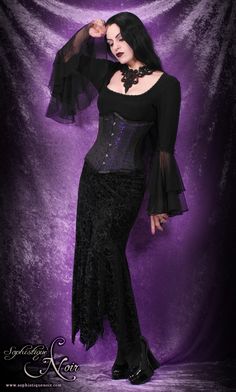 Romantic goth Purple Goth, Purple Corset, Clothing Art, Halloween Vampire, Gothic Clothes