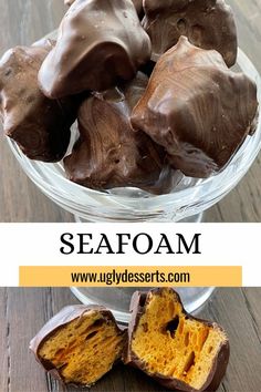 seafoam is an easy dessert made with only three ingredients and it's delicious