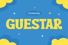 Kids Font - Guestar, Serif ft. kids & adventure - Envato