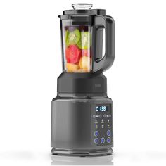 40 Oz Glass and 10 Speeds Black Pitcher Heated Countertop Blender - 1400W - Super Arbor Countertop Blender, Frozen Fruit Smoothie, Quick Smoothies, Workout Shakes, Coconut Smoothie, Best Blenders, Portable Blender, Raw Vegetables, Hot Soup