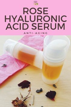 Rose And Green Tea DIY Hyaluronic Acid Serum Recipe – Wild for Nature Hyaluronic Acid Serum Recipe, Serum Recipe, Hydration Tips, Anti Aging Skin Care Diy, Diy Serum, Hyaluronic Serum, Tea Diy, Homemade Products