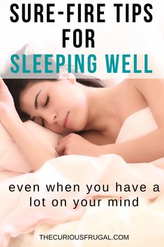 We all know how important a good night's sleep is, but sleep doesn't come easy to some of us. Try these sleeping tips to get better sleep... How To Fall Asleep Fast Videos, Insomnia Tips, Tips For Sleeping, Sleep Wellness, Sleeping Tips, Best Exercise Bike, Sleeping Better, Tips For Moms