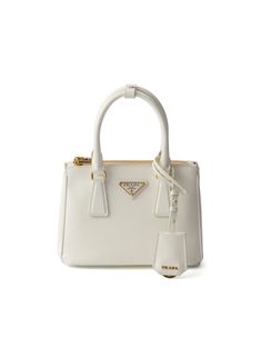 White Designer Handbags, Prada Galleria, Bag Prada, Chanel 2, Luxury Bag, Iconic Bags, Designer Handbag, Triangle Logo, Boots Fall