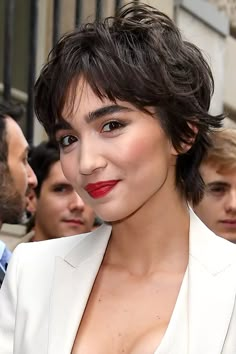 Celebrity Pixie Cut, Shaggy Hair, Short Hair Pixie Cuts, Trending Haircuts, Short Hair Styles Pixie, Grunge Hair, Pixie Hairstyles