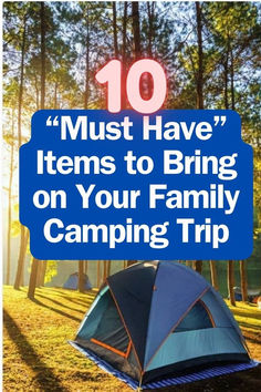 Whether you're looking to upgrade your existing camping setup or starting from scratch, these carefully curated items are sure to enhance your family's camping experience and make your next trip one to remember. So, grab your tent, pack your bags, and let's dive into the world of family camping accessories!  https://leoandjake.com/f/top-10-must-have-family-camping-accessories Camping Setup, Backpacking Equipment, Tent Camping Hacks, National Park Vacation