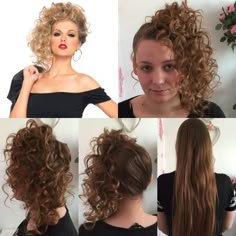 this hair up design was for a fancy dress party pink lady/t-bird, grease Pink Ladies Hairstyles, 80s Hair Party, 1980s Prom Hair, 80s Prom Hairstyles, 1980 Hair, 80s Party Hair, Grease Makeup Ideas Pink Ladies, 80s Ponytail Hairstyles, Diy 80s Hair