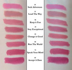 Superstay Ink Crayon Swatches, Maybelline Crayon Lipstick Swatches, Maybelline Lip Crayon Swatches, Maybelline Super Stay Matte Ink Crayon, Maybelline Ink Crayon Swatches, Lip Guide, Maybelline Pink Lipstick, Matte Pink Lipstick, Liquid Lipstick Shades