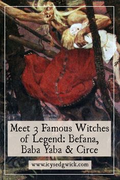 Witches in history often meet a sorry fate. But what about the witches of myth? Click here to meet 3 famous witches of legend: Befana, Baba Yaba & Circe. The Vvitch, Witch History, Ancient Goddesses, Baba Yaga, Three Wise Men, Ghost Stories, Folk Tales, Holistic Health, Witch