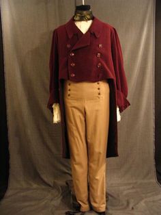 Regency Menswear, Regency Mens Fashion, 1800s Mens Fashion, Jim Dandy, 19th Century Men, F Men, Tweed Pants, Regency Period