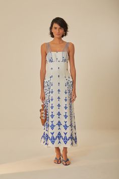 Dress Kebaya, Frock Patterns, Designer Kurti Patterns, Swimwear Dress, Linen Maxi Dress, Looks Chic, Farm Rio, Rebecca Taylor, White Maxi Dresses