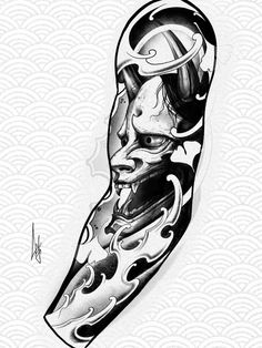 Satanic Tattoo Design, Tortoise Tattoo, Japanese Hand Tattoos, Satanic Tattoos, Oni Mask Tattoo, Scale Tattoo, Japanese Dragon Tattoos, Tattoo Templates