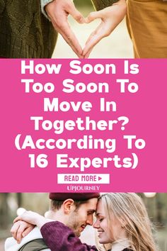 Discover expert opinions on the perfect timing to move in together with your partner. Find out what 16 relationship experts have to say on this important milestone. Make an informed decision for a successful and harmonious shared living experience. Improve Your Relationship, Ways To Show Love