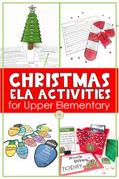 Looking for Fun ELA Christmas Activities for the classroom that will keep your 4th & 5th grade students engaged and learning right up until break? I've pulled together ideas that work well for upper elementary, from creative writing prompts to hands-on grammar practice. Check out these practical, easy-to-implement activities to make the most of the holiday season in the classroom! 4th Grade Christmas Writing Activities, 4th Grade January Activities, Christmas 5th Grade Activities, Class Christmas Activities, Grade 5 Christmas Activities, Holiday Classroom Activities 5th Grade, Christmas Lesson Plans Elementary, 3rd Grade Holiday Activities