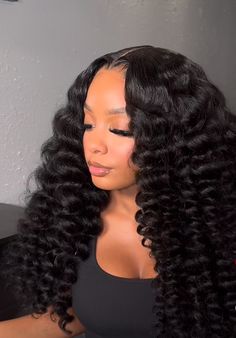 Long Curly Wig, Long Hair Wigs, Birthday Hairstyles, Cool Braid Hairstyles, Cool Braids, Wedding Hair Inspiration, Everyday Hairstyles, Hair Life, Baddie Hairstyles