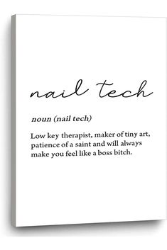 Nail Tech Wall Art Nail Salon Pictures Nail Tech Definition Print Beauty Salon Paintings for Home Office Decor Minimalist Black and White Quotes Artwork Nail Technician Poster 16x24inch No Frame Nail Salon Ideas Business, Nail Salon Minimalist, Nail Salon Ideas At Home, Nail Tech Suite Ideas, Nail Tech Poster Ideas, Nail Art Advertising Poster, Black And White Nail Salon Decor, Aesthetic Nail Salon Interior, Nail Wall Decor