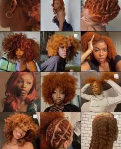 Styles For Really Short Hair Black Women, Types Of Hair, Pretty Hair Color, Natural Hair Styles Easy, Dye My Hair