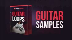 a guitar book with the title guitar loops samples