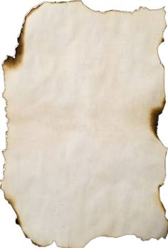 an old torn piece of paper with some brown stains on it royalty illustration stock images