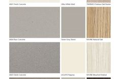 the different colors of wood flooring in various styles and sizes, including beiges, white