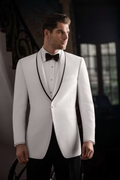 Tuxedo Styles, Button Shawl, Western Suits, White Jeans Men, Tuxedo Pants